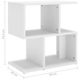  Nočna omarica 2 kosa bela 50x30x51,5 cm iverna plošča, (20808479) | Shoptok.si
