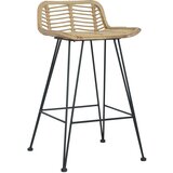 Furnova Barski stoli 2 kosa naravni ratan, (21948930) | Shoptok.si
