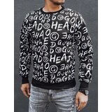 DStreet Bluza męska bez kaptura czarna Cene