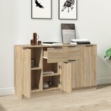  Komoda 2kom boja hrasta sonome 60x30x70cm od konstruiranog drva | shoptok.hr