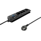 Qoltec 50104 surge protector 4 AC outlet(s) 230 V 1.5 m Black | shoptok.hr