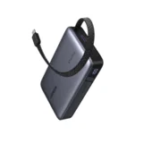67W 20000mAh prenosna baterija z vgrajenim kablom