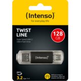  (Intenso) USB Flash drive 128GB, USB 3.2, USB-C, USB-A, Twist Line – USB3.2-128GB/Twist Line | Eponuda.ba