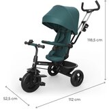 Kinderkraft tricikl za decu Aston 2 Plus Green, 9m+ | Eponuda.com