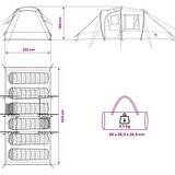 Instant šator Zelena 524 x 232 x 192 cm - Zelena | shoptok.hr