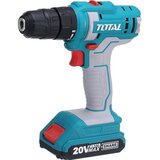 Total li-ion akumulatorska bušilica 20v, 2x1,5 ah, 45N | ePonuda.com