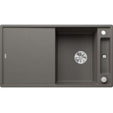 Blanco sudoper AXIA III 5 S InFino SILGRANITVUKLAN SIVA, daska staklo, s dalj. upr. | shoptok.hr