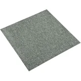 Tepih 20 pcs Zelena 50 x 50 cm 100% Polipropilen - Zelena