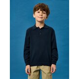 Sinsay Pamučni polo džemper | shoptok.hr