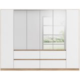 Rauch Möbel omara s klasičnimi vrati, bela, barve hrasta | Shoptok.si