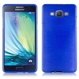 Cadorabo Ohišje, združljiv s Samsungom v modrem - zaščitnem pokrovu, narejen iz fleksibilnega silikona TPU v brušenem dizajnu, (20570879) Cene