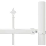  Vrtna Ograda 7 pcs Bijelo 170 x 165 cm Čelik s prahom premazan | shoptok.hr