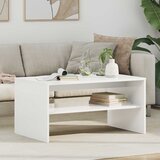  Kava Stol Bijelo 80 x 50 x 40 cm Konstruirano drvo | shoptok.hr