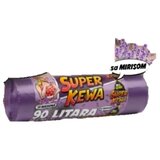Super Kewa Kese za smeće, 90 l, 8 Komadaada, Miris lavande, Ljubičaste | Eponuda.com