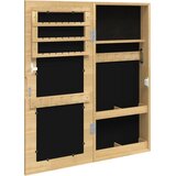  Zidni ormarić za nakit s ogledalom 30 x 8,5 x 67 cm | Eponuda.ba