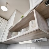  LED svetlo za ispod ormarića sa utičnicama i USB priključcima LED/18W/230V 4000K srebrno | Eponuda.com