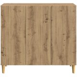  Kreveta Hrast artisan 89 x 34,5 x 80 cm Konstruirano drvo Slike