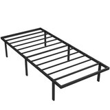  Okvir kreveta metalni 90x200 cm s prostorom za pohranu i letvičastom podnicom Cijene