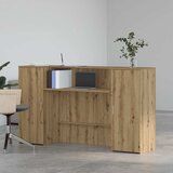  Recepcijski stol 180x50x103,5 cm od konstruiranog drva | shoptok.hr