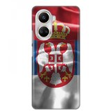  Silikonska maska za Huawei Nova 10 SE SRB Print Skin crvena | ePonuda.com