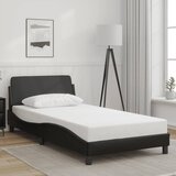  Okvir za krevet Dover crni 100x200 cm od umjetne kože | shoptok.hr
