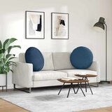  Jastučići za sjedenje 2 pcs Plava Ø80 x 29 cm tkanina | shoptok.hr