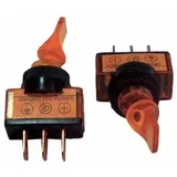 STIKALO 0-1 12V/20A rdeče barve z lučko, 3- pin, (20773180)