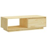 Maison Chic Klubska mizica - kavna mizica - Nizka mizica 110x50x33,5 cm trdna borovina, (21754056) Cene