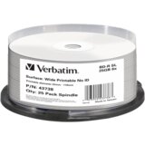 Verbatim 1x25 BD-R Blu-Ray 25GB 6x Speed wide printable NO-ID | shoptok.hr