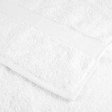 vidaXL Ručnici za kupanje SOLUND 4 kom bijeli 100x150 cm 600 gsm | shoptok.hr