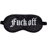  Ojoj! - Satenasta spalna maska za oči z napisom »Fuck Off« (črna) Cene