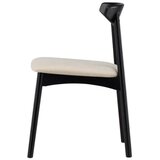 Vind Collection Vind Ven blagovaonska stolica, crna, set od 2 | shoptok.hr