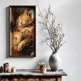WALLXPERT MUS002 Multicolor Decorative Framed MDF Painting u