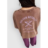 Roxy Talloversize Washed T-shirt chestnut | Shoptok.si