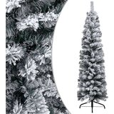 vidaXL Usko umjetno božićno drvce sa snijegom zeleno 120 cm PVC | shoptok.hr