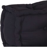  Modularni pouf 3 kosi antracit tkanina, (22045927) | Shoptok.si