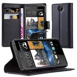 Cadorabo Ohišje, združljivo z HTC Desire 300 v oksidna črna - Zaščitni ovitek z magnetnim zapiranjem, stoječo funkcijo in režo za kartice, (20550085) | Shoptok.si