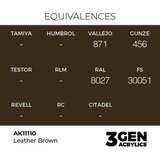AK Interactive Leather Brown 17ml - 3rd Gen Akrilna Boja AK11110 | Eponuda.com