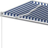  Tenda na ručno uvlačenje 500 x 350 cm plavo-bijela | shoptok.hr