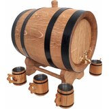  Hrastova bačva 5L + 6 čaša | shoptok.hr