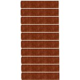  Rubnjaci za travnjak 10 kom fleksibilni 20x103 cm čelik COR-TEN | Eponuda.ba