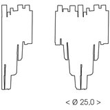 Brilagi Zidno svetilo VERVE 2xE14/40W/230V zlatno | Eponuda.com