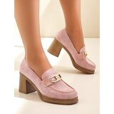 Resti Women's Moccasins on a Block Heel Qeroy | ePonuda.com