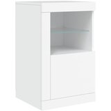  Komoda s LED svjetlima bijela 142,5 x 37 x 67 cm | shoptok.hr
