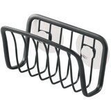 iDesign crni metalni samostojeći vakuumski držač axis, 6,5 x 14 cm Cijene