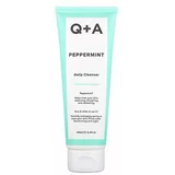 Q+A Peppermint Daily Cleanser nežen čistilni gel z oljem mete za vsakodnevno uporabo 125 ml za ženske