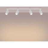  Stropna svetilka KARBON 4L bela, (21626824) | Shoptok.si