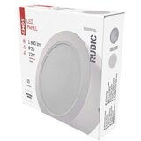  LED površinsko svetilo RUBIC, okroglo, belo, 18W, nevtralno bela Cene