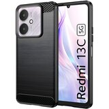 Futrola Carbon Shield TPU za Xiaomi Redmi 13C 5G/Poco M6/Poco C65 - Crna KP30011 | Shoptok.si