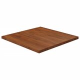 vidaXL Kvadratna mizna plošča tem. rjava 60x60x2,5 cm trdna hrastovina Cene